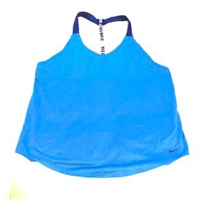 Medium DRI-FIT Blue Nike Tank Top